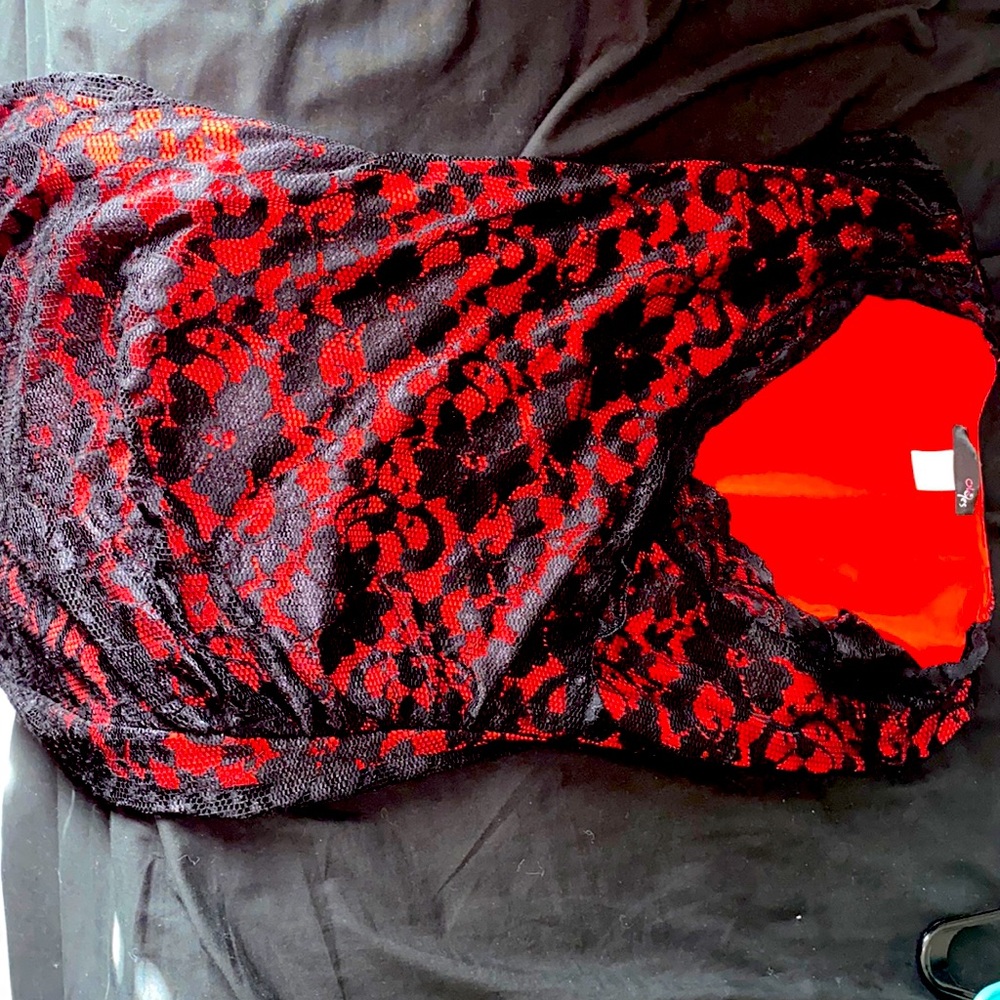 Red beautiful dress